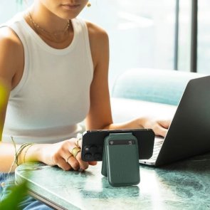 Чохол для пластикових карт Native Union for iPhone - Active Stand Magnetic Slate Green (ACT-GRN-WAL)