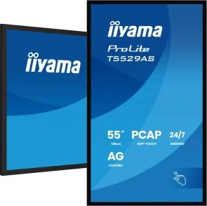 Фото: Інтерактивний дисплей iiyama T5529AS-B1AG 54.6 № 6 | KTC