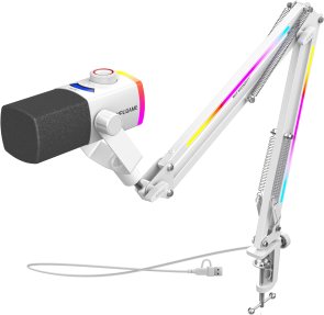 Мікрофон Fifine AM8PROTW XLR/USB White