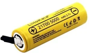 Фото: Акумулятор LiitoKala Lii-50E-N 21700 5000mAh 1pcs № 2 | KTC