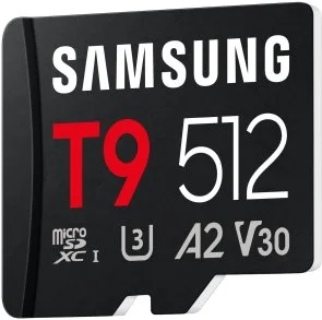Фото: FLASH пам'ять Samsung T9 UHS-I U3 V30 A2 Micro SDXC 512GB (MB-MH512T/WW) № 4 | KTC