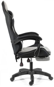 Крісло Holmer GCH-03 Size L Footrest Fabric Gray/Black