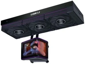 Фото: Система рідинного охолодження Lian-Li Hydroshift II OLED Curved 360 P28 (G89.GHS2OLDC36PB.00) № 2 | KTC