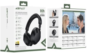 Навушники Acefast H14 Hybrid ANC Black (6974316286264)