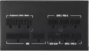 Фото: Блок живлення ASUS TUF Gaming 1000W Gold Evo (90YE00SE-B0NA00) № 6 | KTC