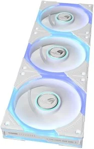 Фото: Кулер ASUS ROG Eurux GR120 ARGB White 3pcs (90DA00J3-B09020) № 6 | KTC