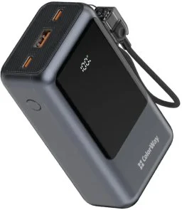 Фото: Батарея універсальна ColorWay Urban 20000mAh 22.5W Gray (CW-PB200LP03GR) № 2 | KTC