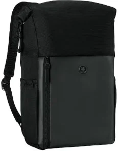 Фото: Рюкзак для ноутбука Wenger Urban One Roll-Top Black (653890) № 3 | KTC