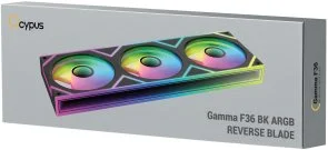 Фото: Кулер Ocypus Gamma F36 BK ARGB Reverse Blade (GAMMA-F36-BK3AM001-GL) № 9 | KTC