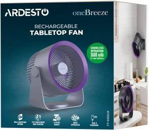 Фото: Вентилятор Ardesto OneBreeze FT-M55GR Grey № 12 | KTC