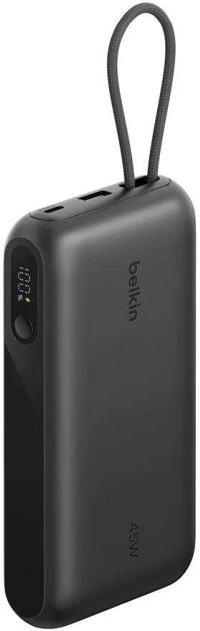 Фото: Батарея універсальна Belkin UltraCharge with Integrated Cable and Display 20000mAh 45W Black (BPB030hqBK) № 6 | KTC
