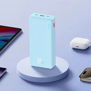 Фото: Батарея універсальна Baseus Airpow 20000mAh 20W Blue (P10022804313-00) № 4 | KTC