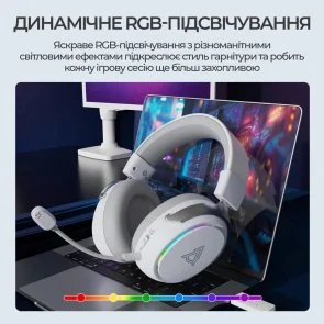 Фото: Гарнітура Ajazz AHM10 Max White (AHM10-MAX-W) № 12 | KTC