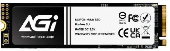 Фото: SSD-накопичувач AGI AI818 2280 PCIe 4.0 x4 2TB (AGI2T0G43AI818-CB) № 2 | KTC