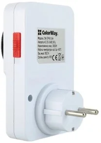 Фото: Таймер-розетка ColorWay CW-STM01-24H White № 3 | KTC
