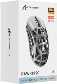 Фото: Миша Attack Shark R2 WL/BT/USB Black (R2B_AS) № 7 | KTC