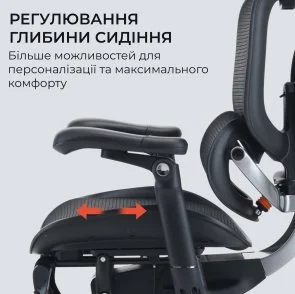 Фото: Крісло SIHOO C500 V2 with footrest Black (C500-V2-B101-JT) № 16 | KTC
