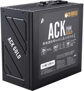Фото: Блок живлення 1stPlayer 750W ACK Gold HA-750BA2 (ACK-GLD-750-BK-EU) № 6 | KTC