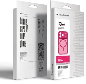 Фото: Чохол ArmorStandart for Apple iPhone 18 Pro - Lush MagCase Pink (ARM92545) № 6 | KTC