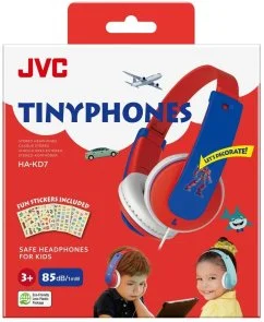 Фото: Навушники JVC HA-KD7 for Kids Red/Blue (HA-KD7-RNE) № 2 | KTC