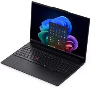 Фото: Ноутбук Lenovo ThinkPad E16 G4 21YE000URA Black - 16" IPS 60 Гц / Intel Core 7 / 350 / DDR5 16 ГБ / PCI-E SSD 512 ГБ / Intel Graphics № 3 | KTC