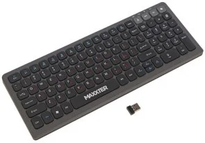 Фото: Клавіатура Maxxter KBW-C02B-UA Wireless Black/Grey № 4 | KTC