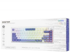 Фото: Клавіатура Proove Gaming Raster White/Purple (WKRS00022417) № 10 | KTC