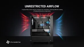 Фото: Корпус ID-COOLING Ware 300 ARGB Black with window (WARE 300 ARGB) № 16 | KTC