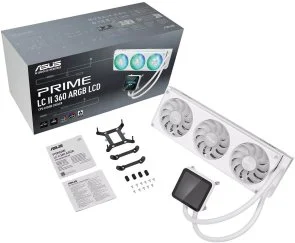Фото: Система рідинного охолодження ASUS Prime LC II 360 ARGB LCD White (90RC01Q2-B0EAY0) № 16 | KTC