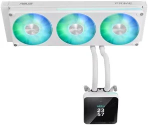 Фото: Система рідинного охолодження ASUS Prime SLC II 360 ARGB LCD White (90RC01W2-B0EAY0) № 3 | KTC