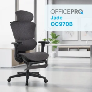Фото: Крісло OfficePro Jade OC970B Black № 8 | KTC
