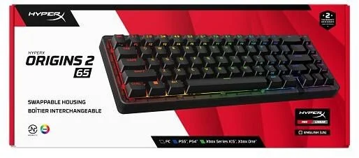 Фото: Клавіатура HyperX Origins 2 Pro 65 USB Black (BN7S3AA) № 8 | KTC