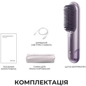Фото: Щітка-випрямляч Dreame Sleek Berry Purple (AA02B-BP) № 3 | KTC