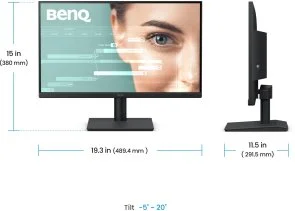 Фото: Монітор BenQ GW2291 Black (9H.LPALM.MBE) - 21.5" IPS / 1920×1080 / 100 Гц № 7 | KTC