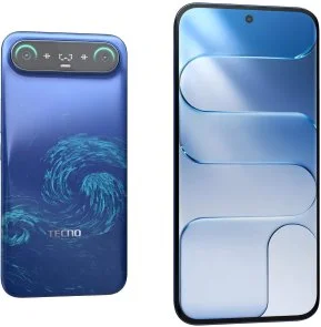 Фото: Смартфон TECNO Camon Slim 4G CN6c 8/128GB Van Gogh Blue (4894947136016) № 3 | KTC