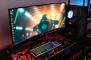 Фото: Монітор 2E R3426B Black (2E-R3426B-01.UA) - 34" VA / 3440x1440 / 200 Гц / AMD FreeSync / HAS № 16 | KTC