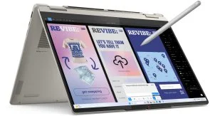 Фото: Ноутбук Lenovo Yoga 7 2-in-1 14ILL10 83JQ00JVRA Seashell - 14" OLED 60 Гц / Intel Core Ultra 5 / 226V / DDR5 16 ГБ / PCI-E SSD 512 ГБ / Intel Arc Graphics 130V № 5 | KTC