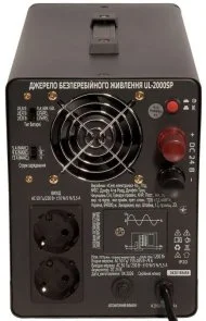 Фото: ДБЖ Vitals UL-2000sp 1200W 24V (254554) № 10 | KTC
