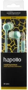 Фото: Навушники HAPOLLO EP-1010 Mint № 3 | KTC