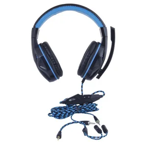 Фото: Гарнітура Gemix W-360 Gaming Black/Blue (W-360 black-blue) № 2 | KTC