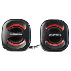 Фото: Колонки Greenwave SA-225 чорні/червоні № 3 | KTC