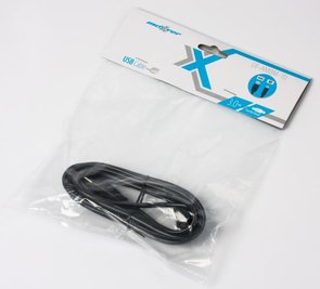 Кабель USB Maxxter AM / BM 3 м чорний пакет