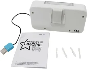 Фото: Квадрокоптер Happy Sun 2.4G Tiny Pocket Drone блакитний № 4 | KTC
