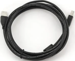 Фото: Кабель Cablexpert AM / BM 3m Black (CCF-USB2.0-AMBM-10) № 2 | KTC