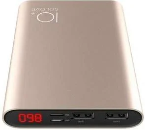 Фото: Батарея універсальна Solove A9s Power Bank 10000 mAh золота № 3 | KTC