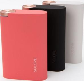 Батарея універсальна Solove Air Power Bank Quick Charge 2.0 10000 mAh червона