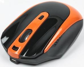 Мишка, A4 Tech G11-580 HX-3 Wireless чорно-помаранчева