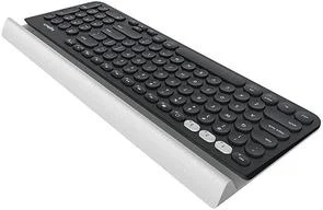 Фото: Клавіатура Logitech K780 Multi-Device Wireless Us/Ukr Dark grey/Speckled White (920-008042) № 4 | KTC