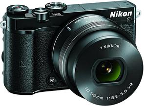 Цифрова фотокамера Nikon 1 J5 kit 10-30 мм PD-Zoom чорна