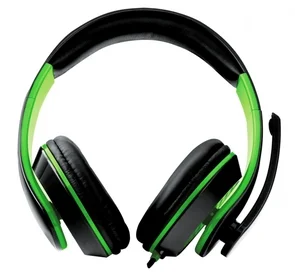 Фото: Гарнітура Esperanza Earphones EGH300G чорна/зелена № 2 | KTC